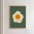 Sunny Side Up Egg Canvas Wall Art – Kitchen Home Decor Canvas Wall Art Qst TR262153 50x70cm Unframed