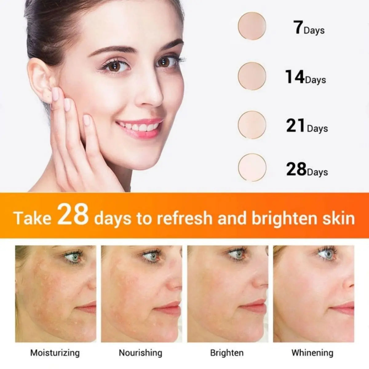 YRFKT Vitamin C 20% Face Cream – Brighten & Minimize Pores Brightening Face Cream Qst