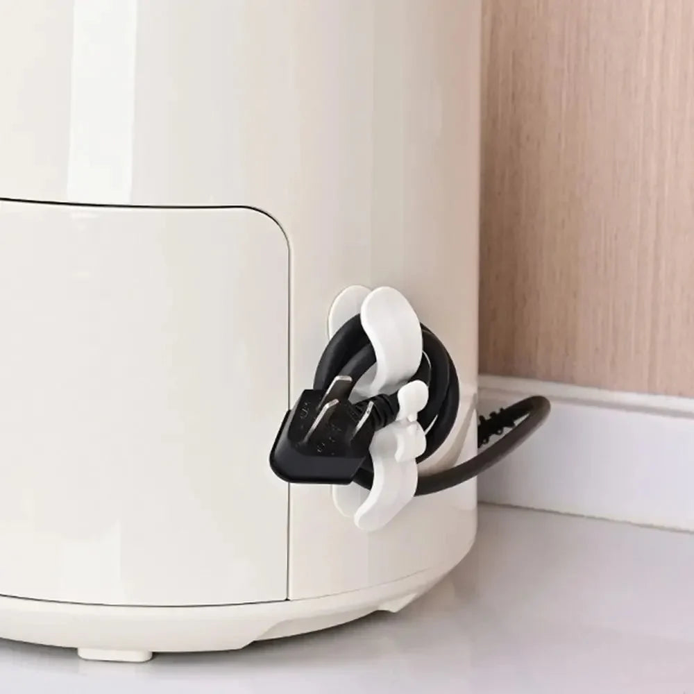 Adhesive Cable Cord Clip Wire Management Holder – 6 Colors Cable Cord Clip Qme