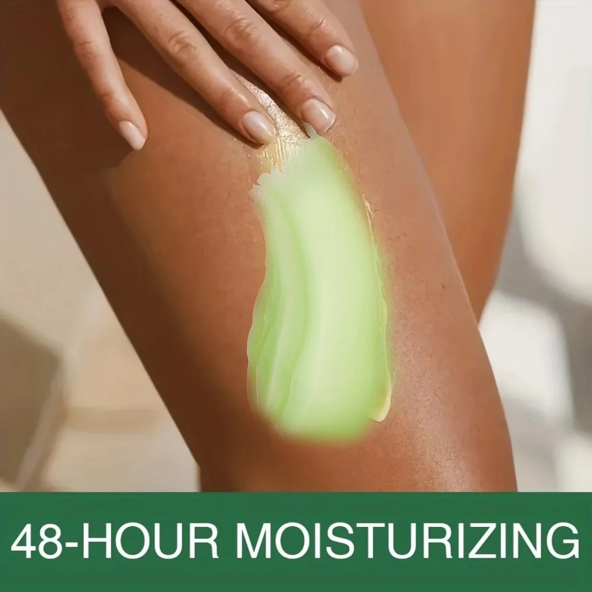 Natural Matcha Tallow Cream with Babassu Oil – Unscented Body Moisturizer Cream Qme