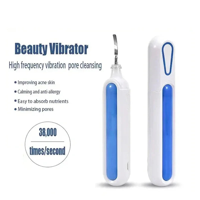 Ultrasonic Skin Scrubber – Deep Pore Cleansing Facial Spatula Facial Cleansing Device Qst