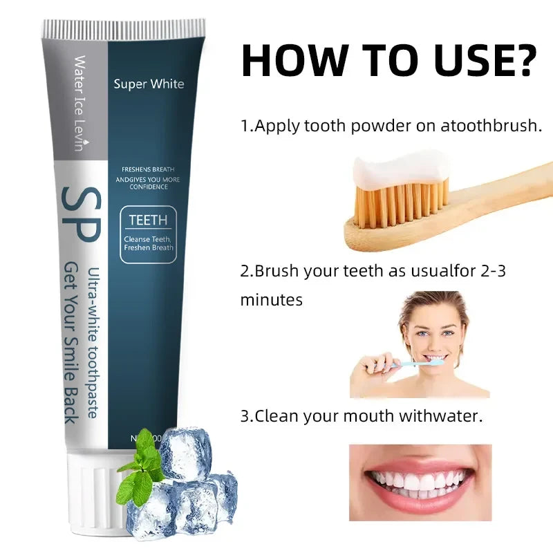 SP Probiotic Whitening Toothpaste – Fresh Breath & Stain Removal Whitening Toothpaste Qme