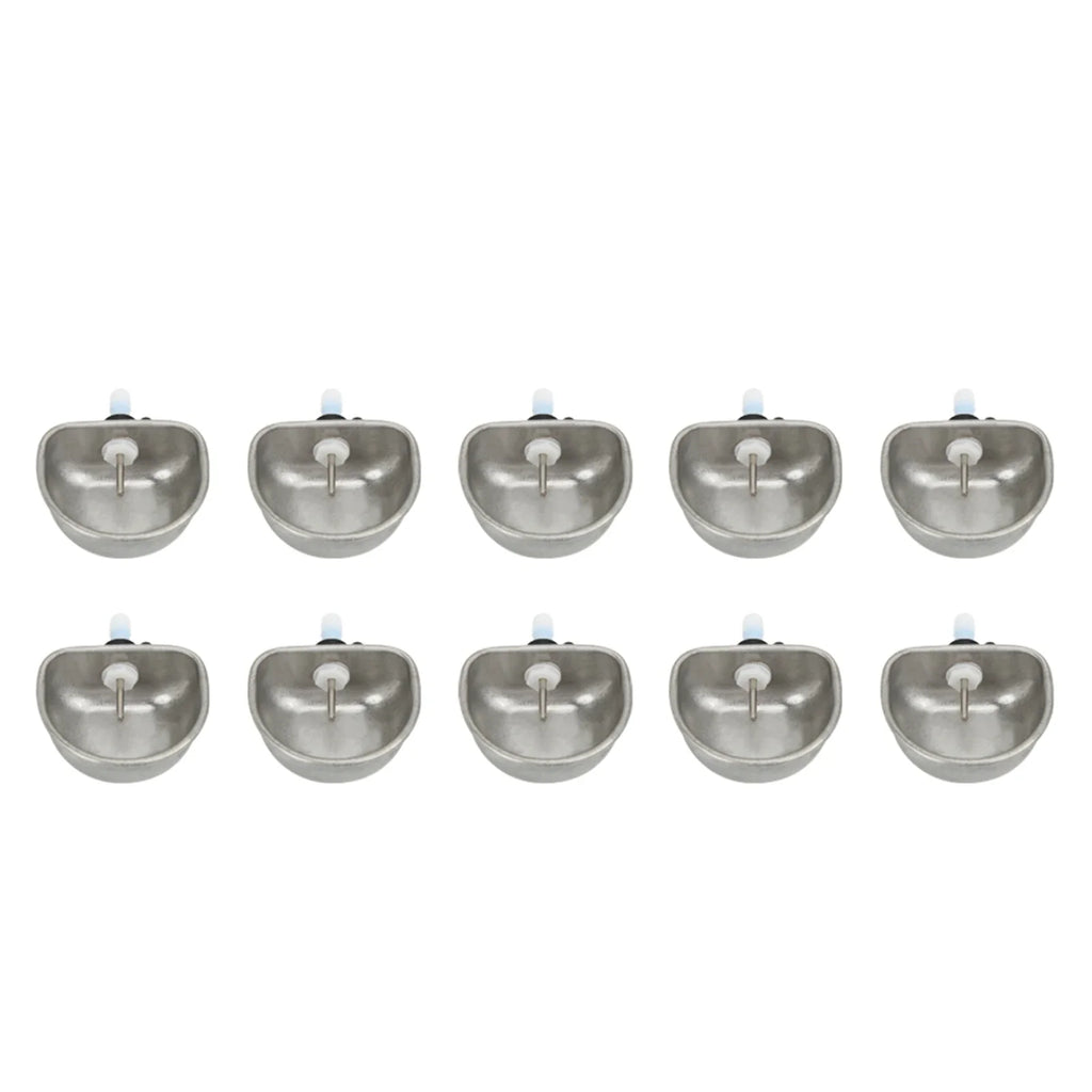 Stainless Steel Rabbit Nipple Water Bowl – Cage Drinker Pet Water Drinker Qme