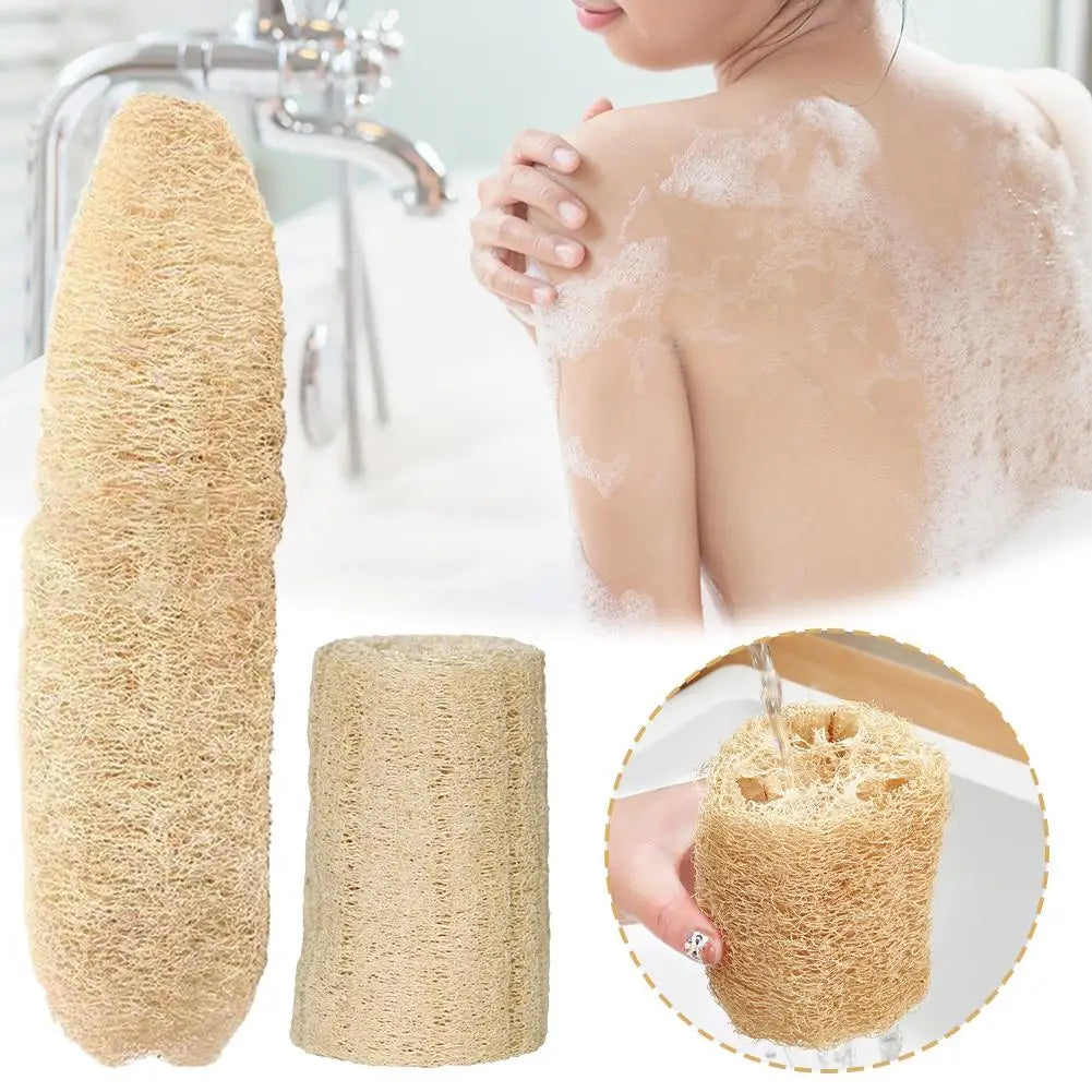 Natural Organic Loofah Sponge – Exfoliating Luffa Body Scrubber Exfoliating Loofah Sponge Qme