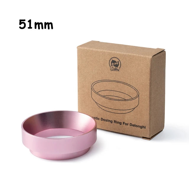 RECAFIMIL 51mm Espresso Tamper – DeLonghi Portafilter Fit Espresso Tamper Qst 51mmDosingRing-Pink