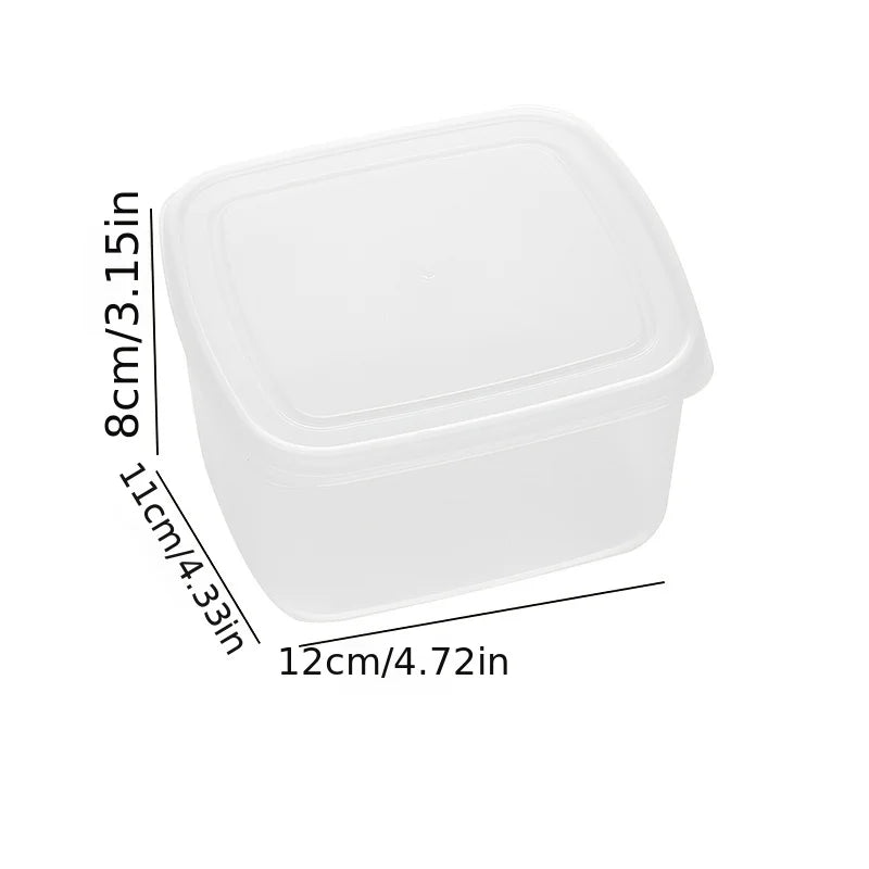 Sealed Refrigerator Storage Box with Lid – Freezer Safe Food Storage Container Qme