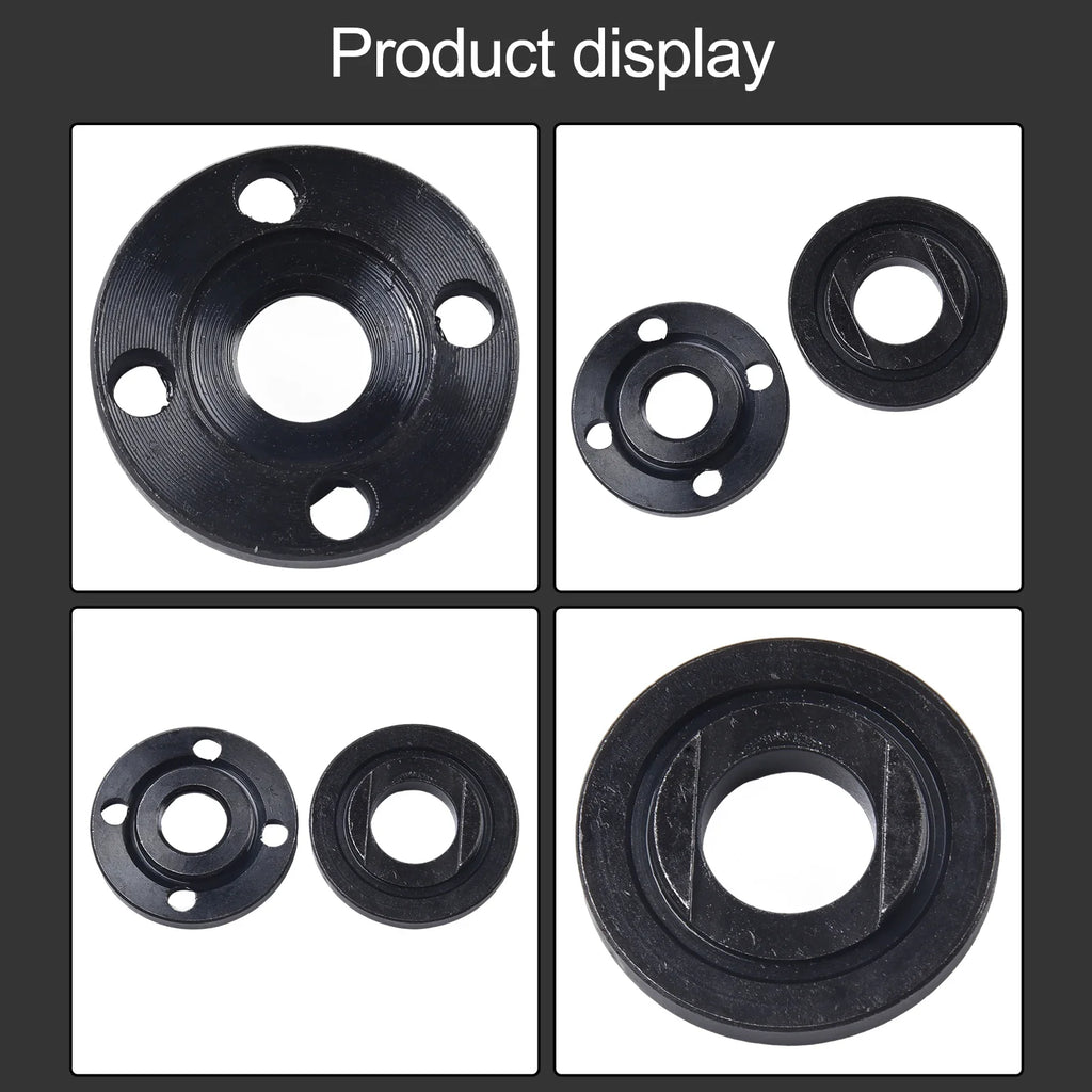 Angle Grinder Flange Nut Pressure Plate Set – M14 125–230mm Grinder Flange Tool Set Qme