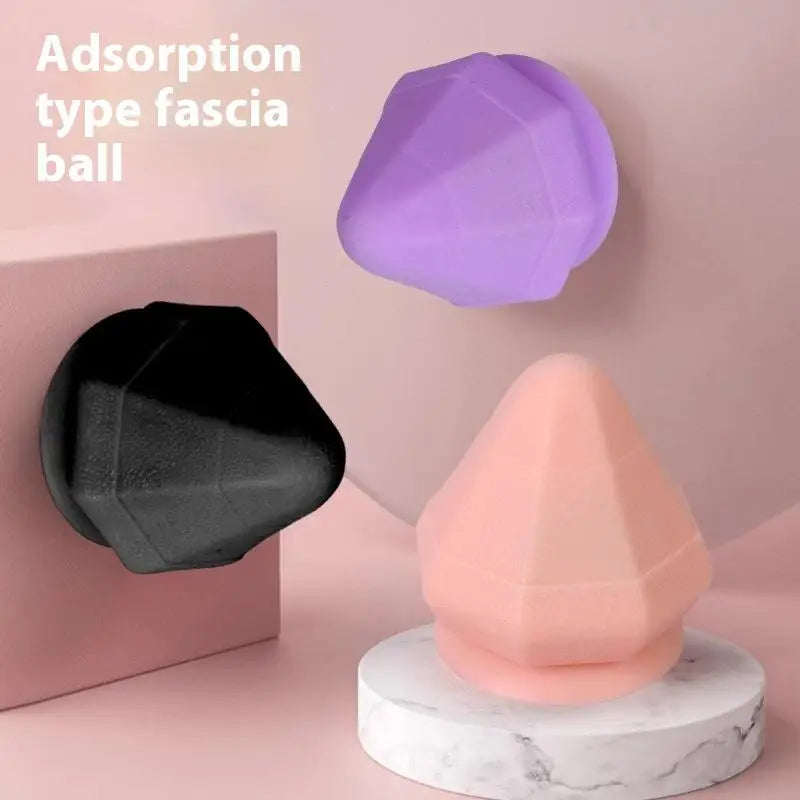 Wall-Mounted Fascia Cone Suction Cup Massager | Back & Foot Fascia Cone Massager Qme