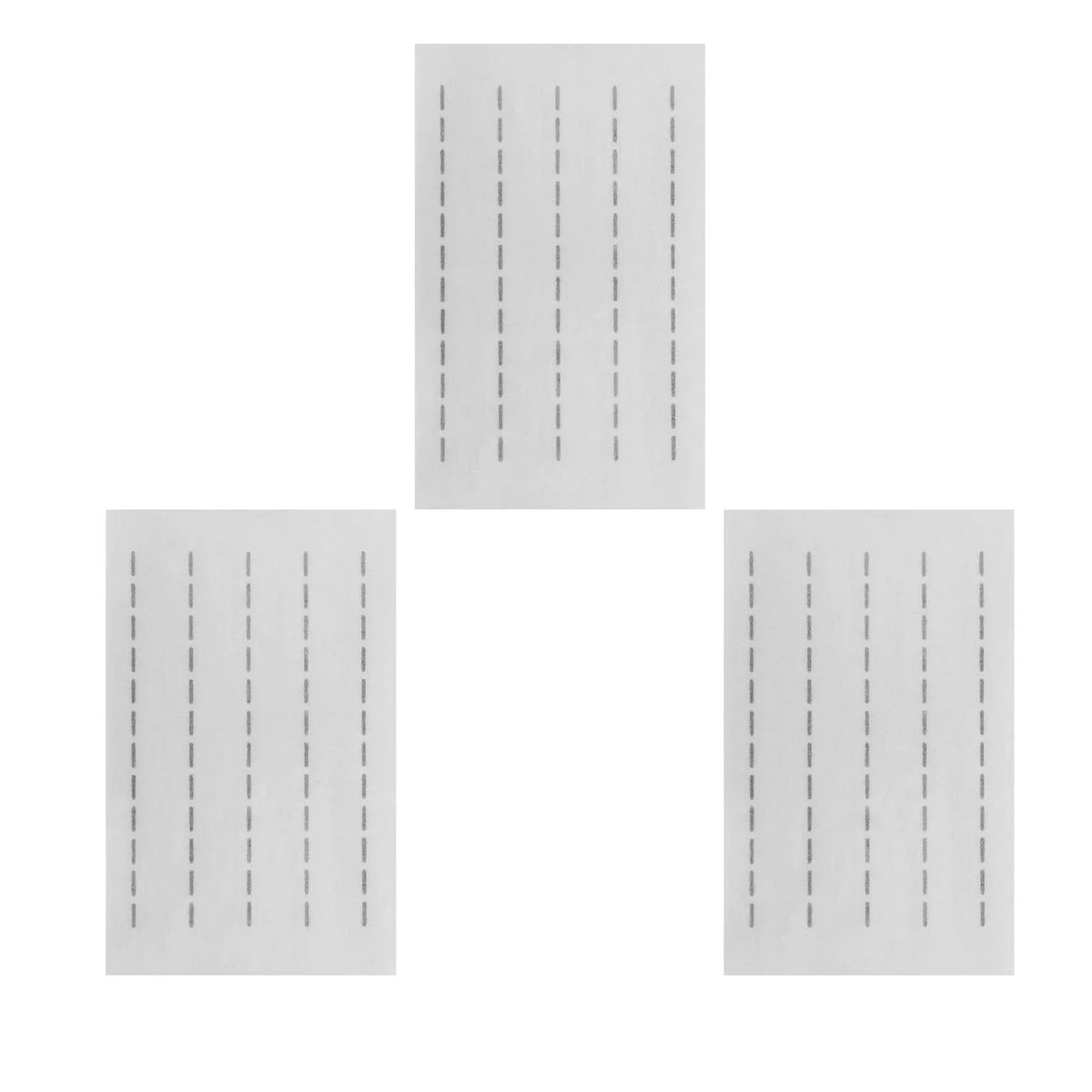 Self-Adhesive Eyelash Strips Sweatproof Slim 5-Segment 60 Pcs False Lash Strips Qme