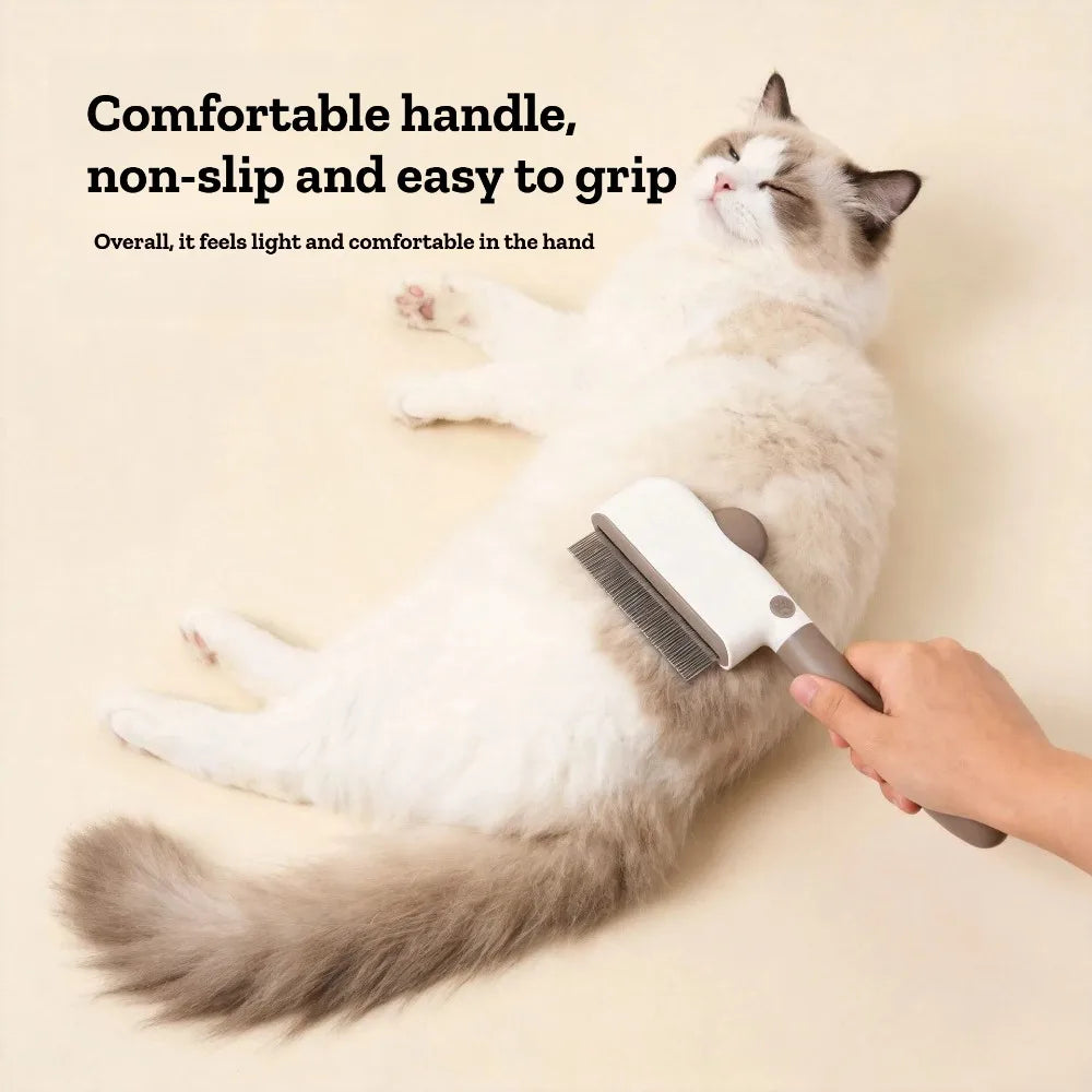 Interchangeable Pet Comb for Cats & Dogs – Fine, Wide & Long Teeth Pet Grooming Comb Qme
