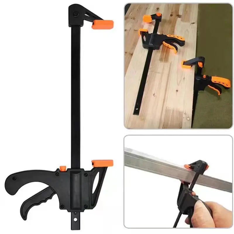 4-Inch Quick Ratchet Woodworking Clamp Clip Set – 2 or 5 Pcs Woodworking Clamp Qst