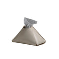 Nordic Leather Tissue Box Cover | Desktop Tissue Dispenser Tissue Box Cover Qme Beige