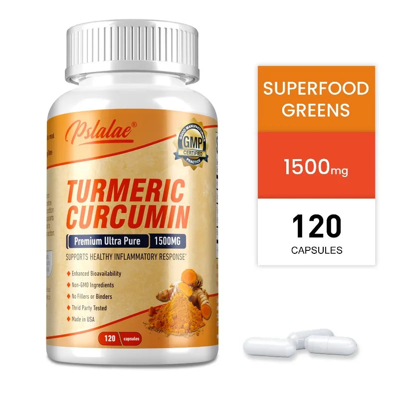 Turmeric Curcumin with BioPerine – Antioxidant Supplement Turmeric Supplement Qst