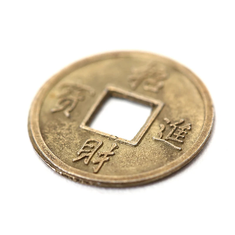 100 Pcs Feng Shui Lucky Coins – Ancient Chinese I Ching Charms Feng Shui Coins Qst