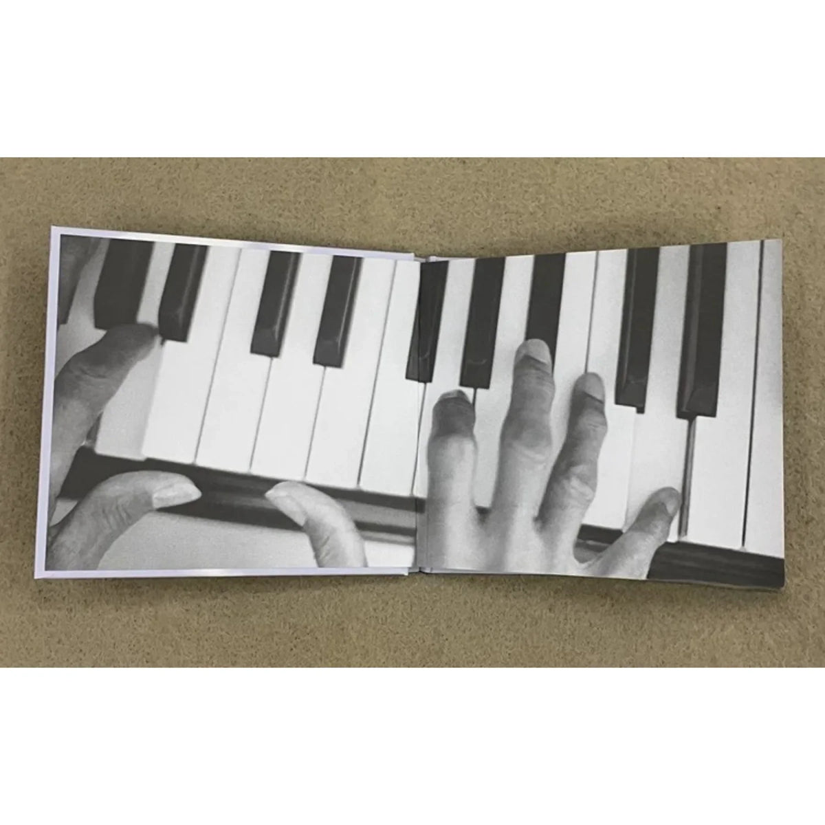 Latin Jazz Piano CD – Black & White Performance Portrait Music CD Qme