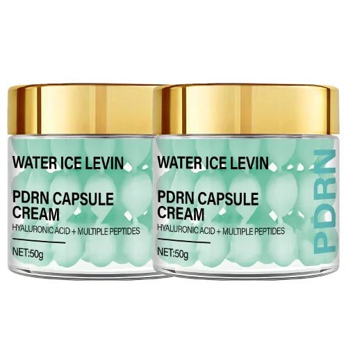 PDRN Capsule Cream – Hyaluronic Acid & Peptides Moisturizer Anti-Aging Face Cream Qme green 50g