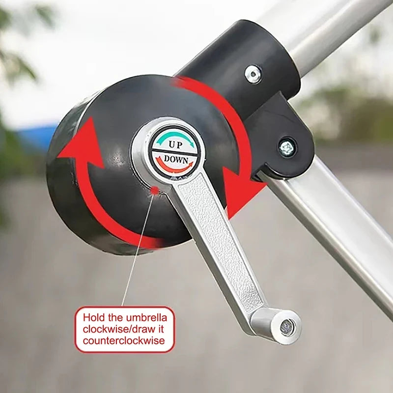 Patio Umbrella Crank Handle Replacement | Metal & Plastic Umbrella Crank Handle Qme