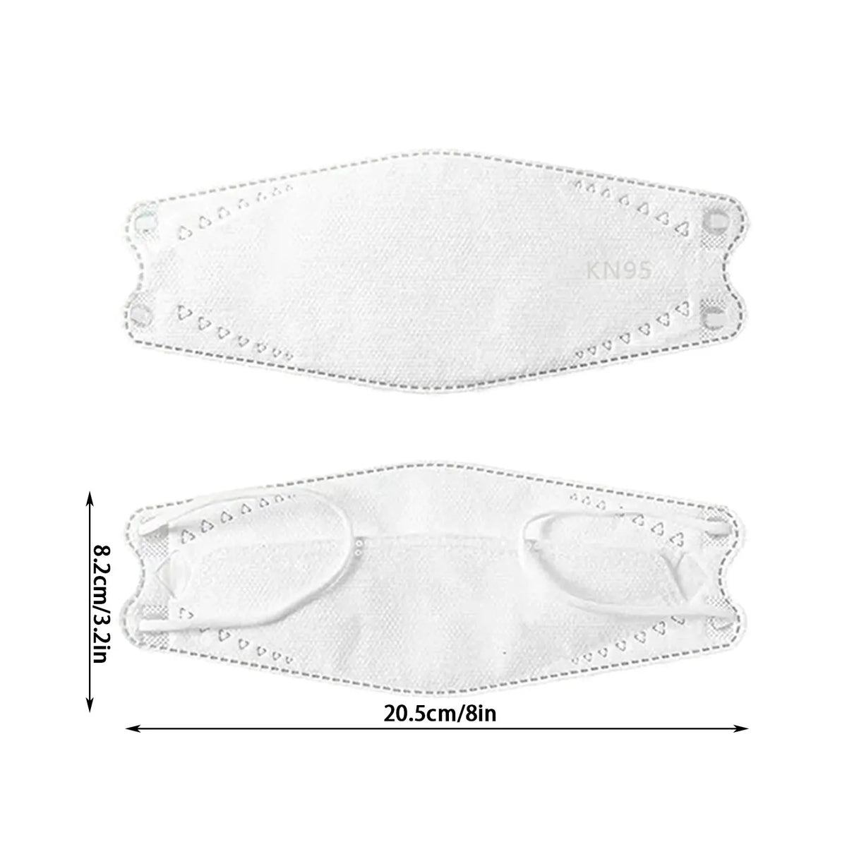3D Solid Color Dust-Blocking Face Mask – Breathable Adult Mask Face Mask Qme