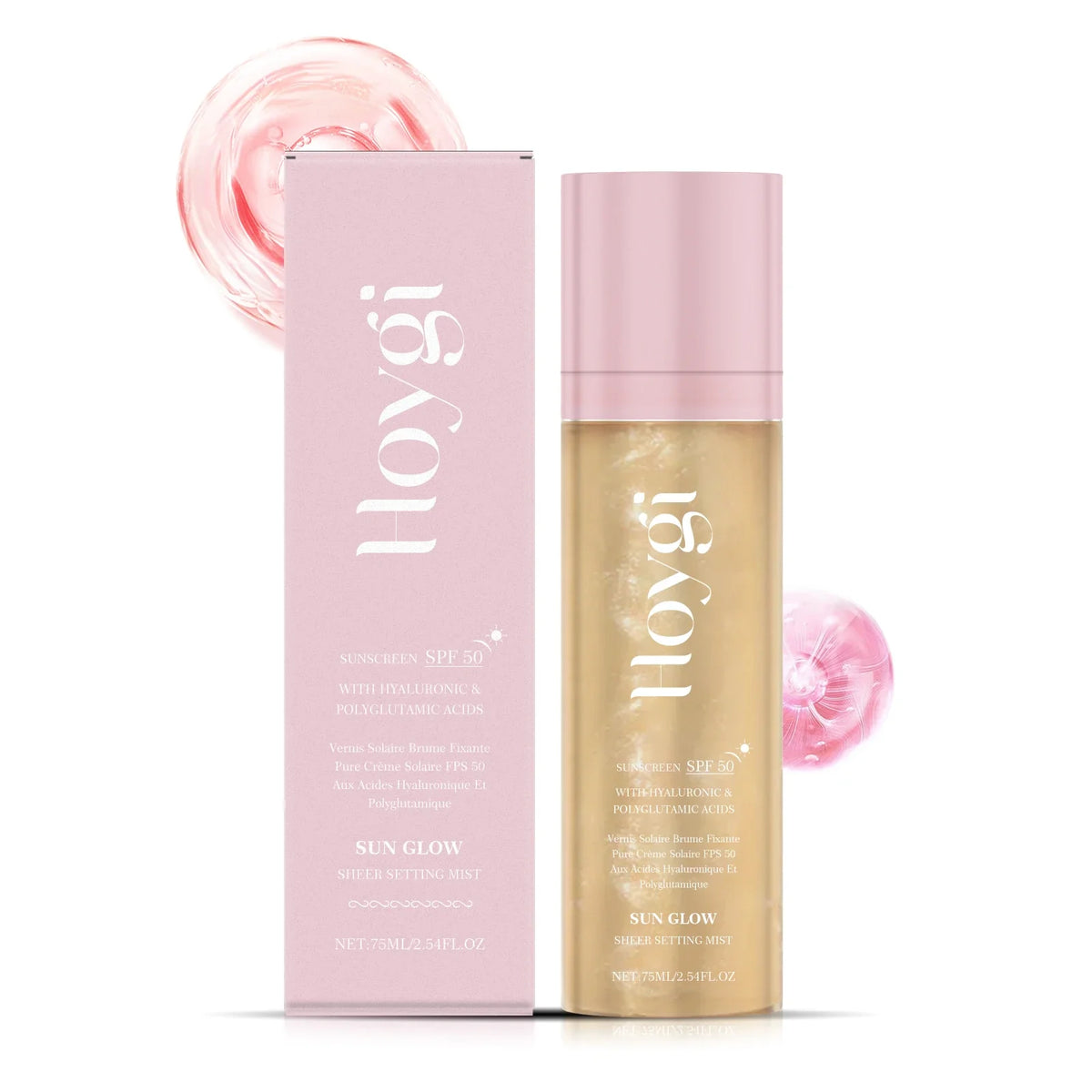 SPF 50+ Matte Setting Spray – Oil Control & Long-Lasting Finish Makeup Setting Spray Qme 75ml Boxed