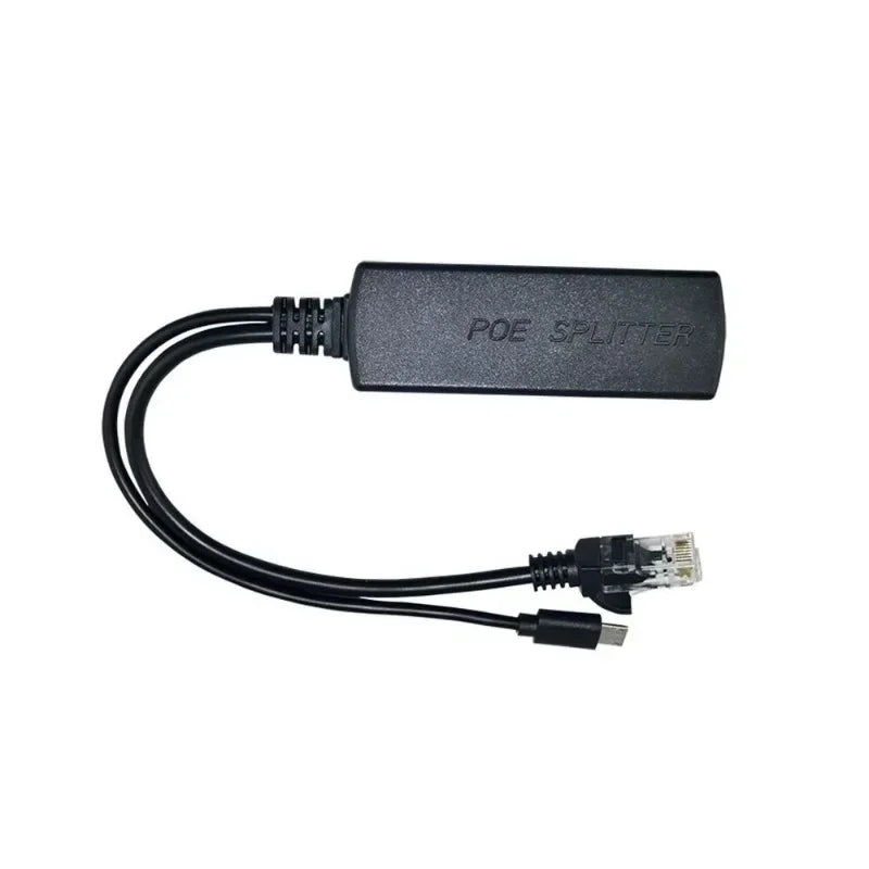 ESCAM 2.5KV Active PoE Splitter 48V to 5V 4A Micro USB – 12W PoE Splitter Qme
