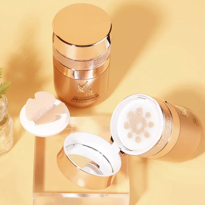 Air Cushion BB Cream Butterfly Puff Moisturizing Foundation BB Cream Foundation Qme