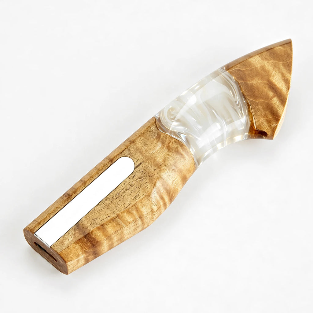 XITUO DIY Solid Wood & Resin Replacement Knife Handle Knife Handle Material Qst
