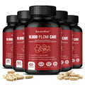 Circulatory Support Capsules – Niacin, Hawthorn & Ginger Herbal Supplement Qst 60 count-5 bottle