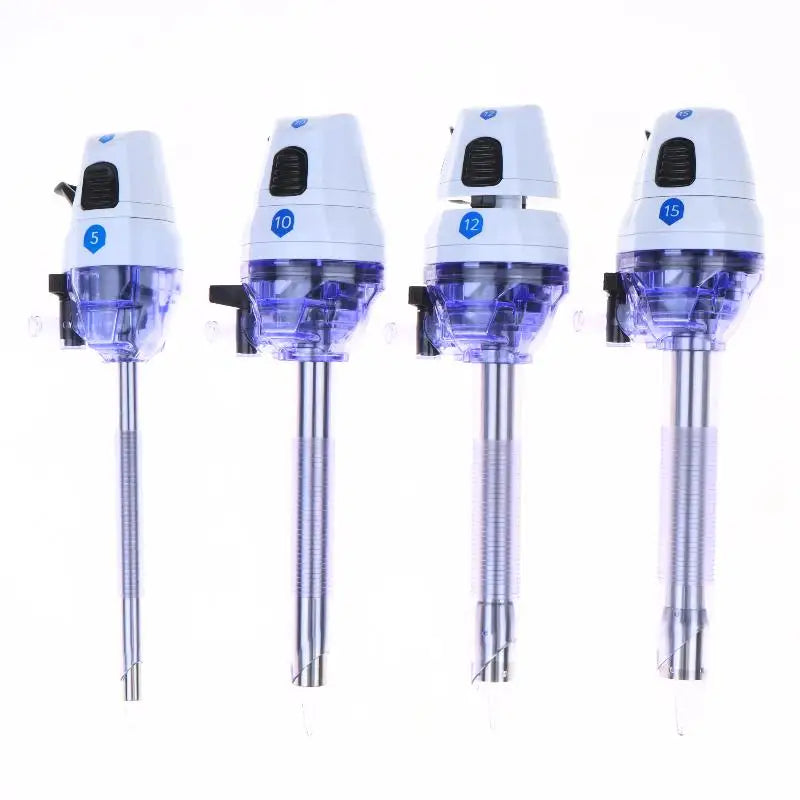 Disposable Laparoscopic Trocar Set – Sterile, 5–15mm Surgical Trocar Set Qme