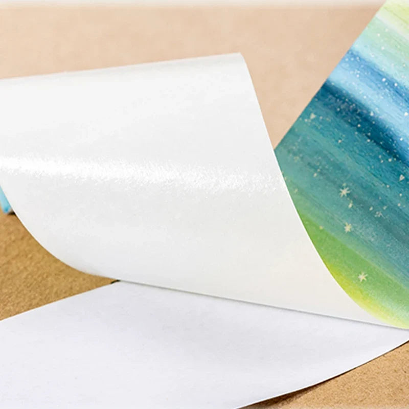 Gradient Writable Scrapbook Stickers – Ink Wash Junk Journal Scrapbook Stickers Qme