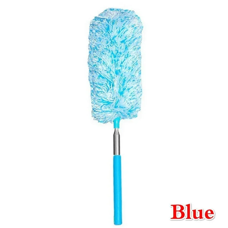 Telescopic Microfiber Electrostatic Duster – Extendable Handle Microfiber Duster Qme Blue