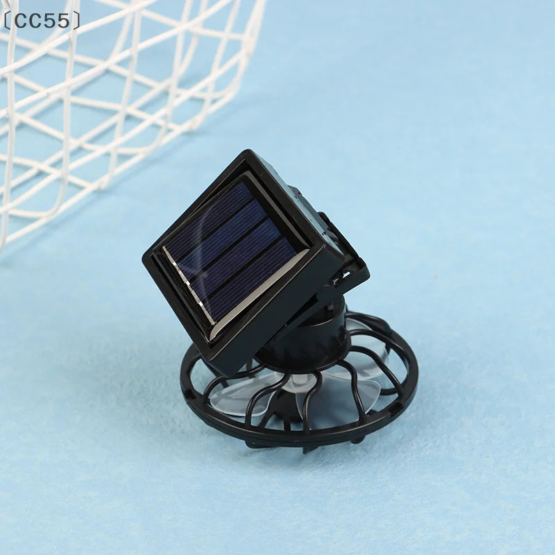Solar Clip-On Cap Fan – Portable Hat Fan for Outdoor Use Solar Clip-On Fan Qst