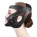 V-Line Facial Lifting Massager – EMS Jawline Toning Device Facial Lifting Massager Qst Cool Black China Mainland