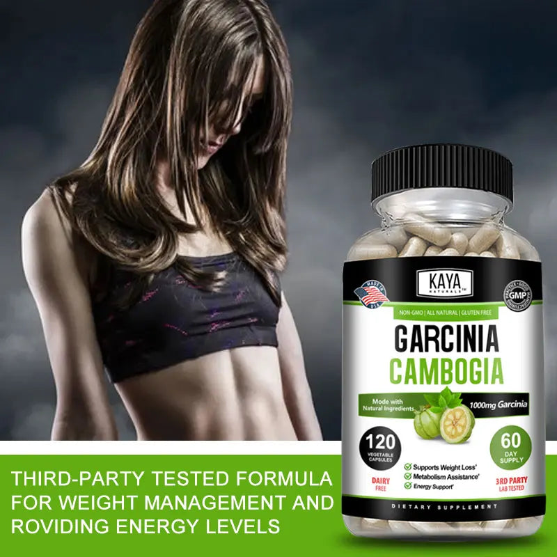 Garcinia Cambogia Extract Capsules – Unisex 30/60/120 Count Dietary Supplement Qst