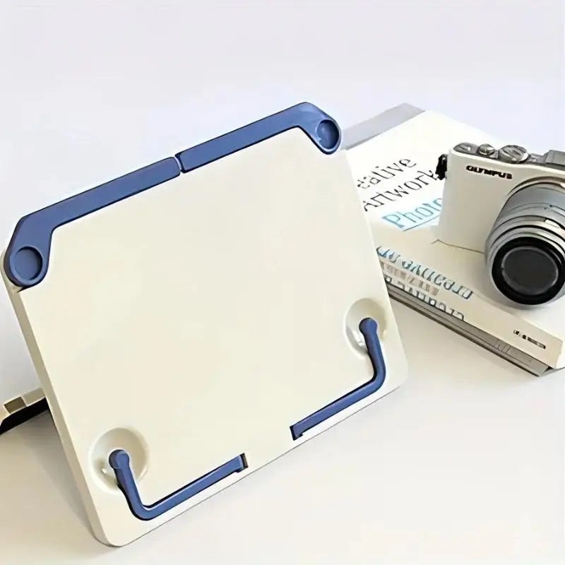 Portable Folding Book & Recipe Stand – Cookbook Holder Folding Book Stand Qme Default Title