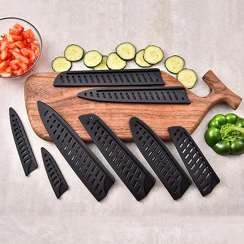Kitchen Knife Blade Sheaths – Plastic Protective Covers Knife Blade Sheath Qme