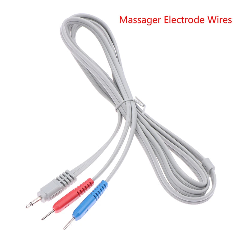 1.5M TENS EMS Electrode Lead Wires Standard Pin Connector TENS EMS Accessories Qst