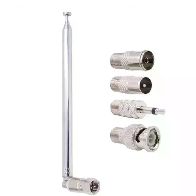 FM Radio Antenna Rod Adapter for AV Stereo Receiver Amplifier FM Antenna Adapter Qme