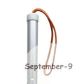 Telescopic Folding White Cane – Titanium, Anti-Slip & Reflective Folding Mobility Cane Qme Default Title