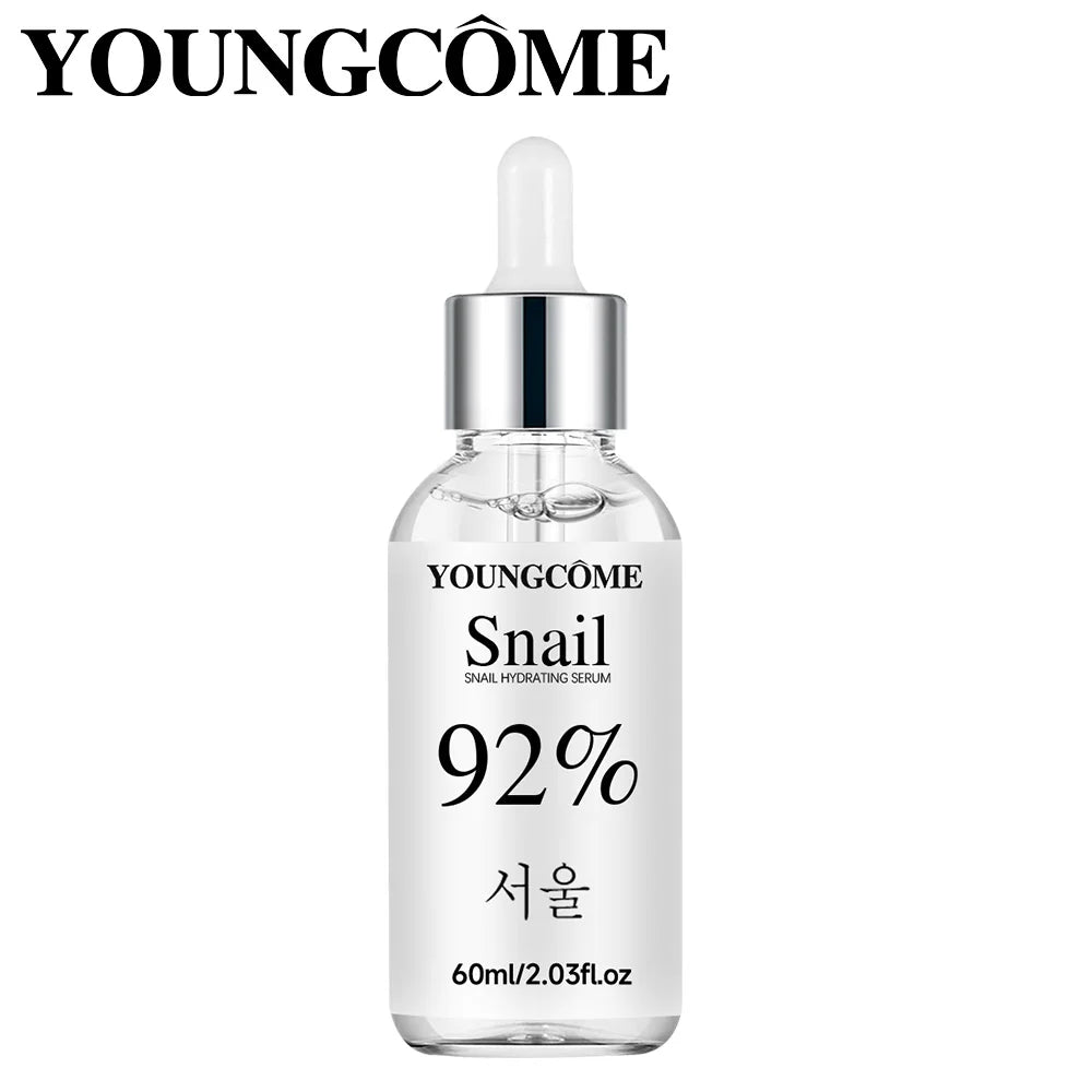 YOUNGCOME Snail Essence Serum – Hydrate, Brighten & Refine Facial Serum Qst