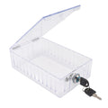 Universal Thermostat Lock Box – Clear Acrylic Cover & Key Guard Thermostat Lock Box Qme Default Title