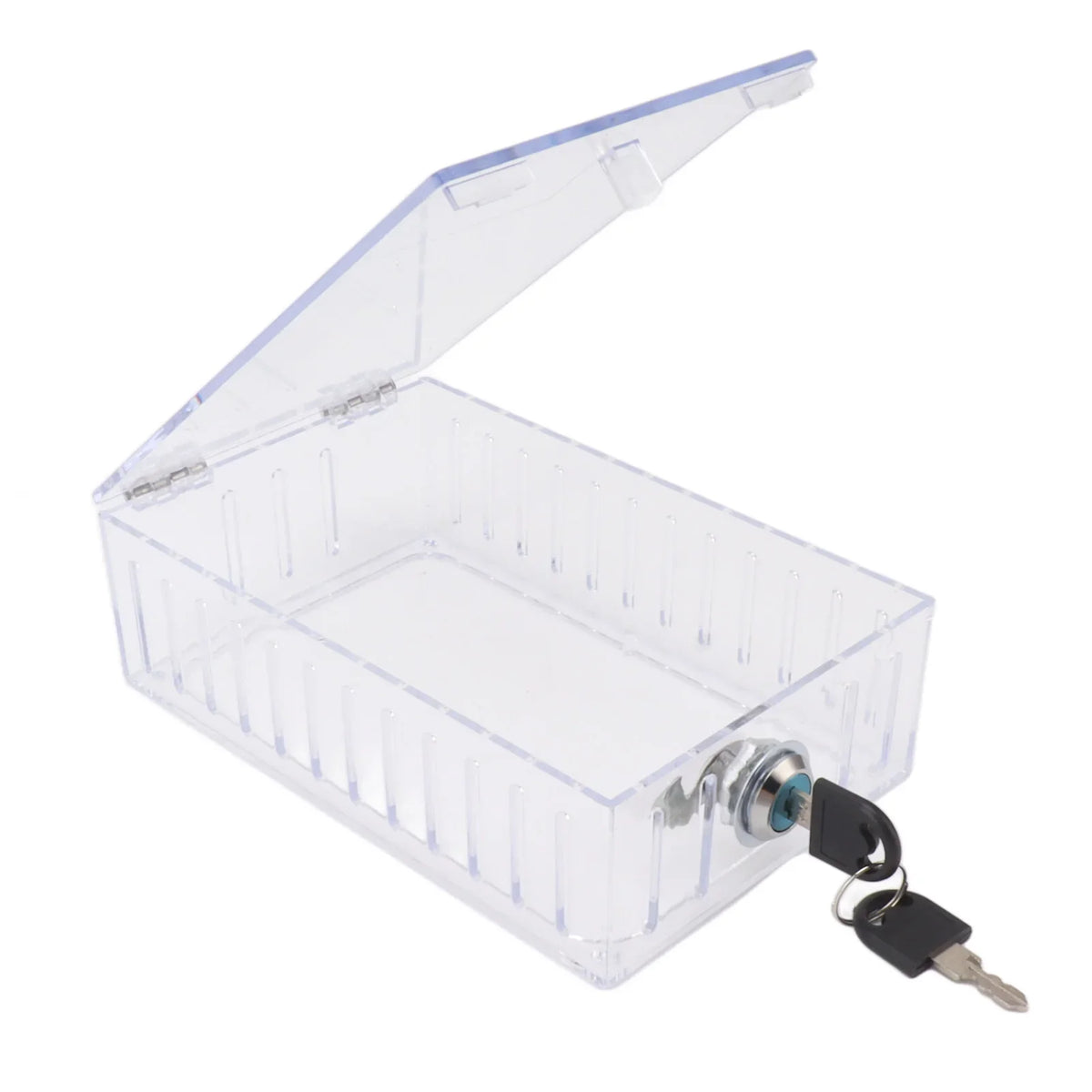 Universal Thermostat Lock Box – Clear Acrylic Cover & Key Guard Thermostat Lock Box Qme Default Title