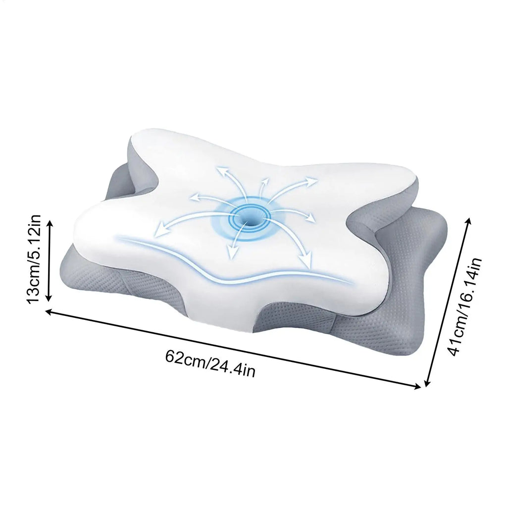 Memory Foam Pillow for Side Sleepers – Slow Rebound Soft Memory Foam Pillow Qme