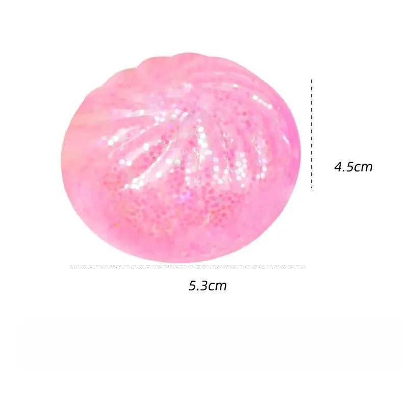 Dumpling Simulation Squishy Stress Ball – Soft Novelty Toy Novelty Squishy Toy Qme