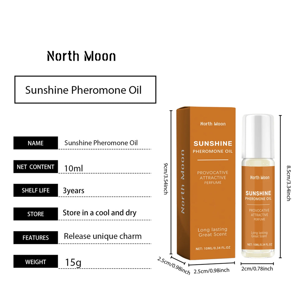North Moon Grapefruit Pheromone Perfume Oil – Fresh & Lasting Pheromone Perfume Oil Qst