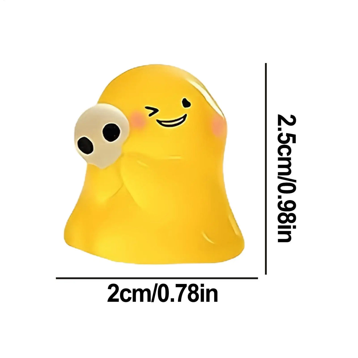 Luminous Ghost Halloween Resin Figurines Set of 6 | Home Decor Halloween Figurines Qme