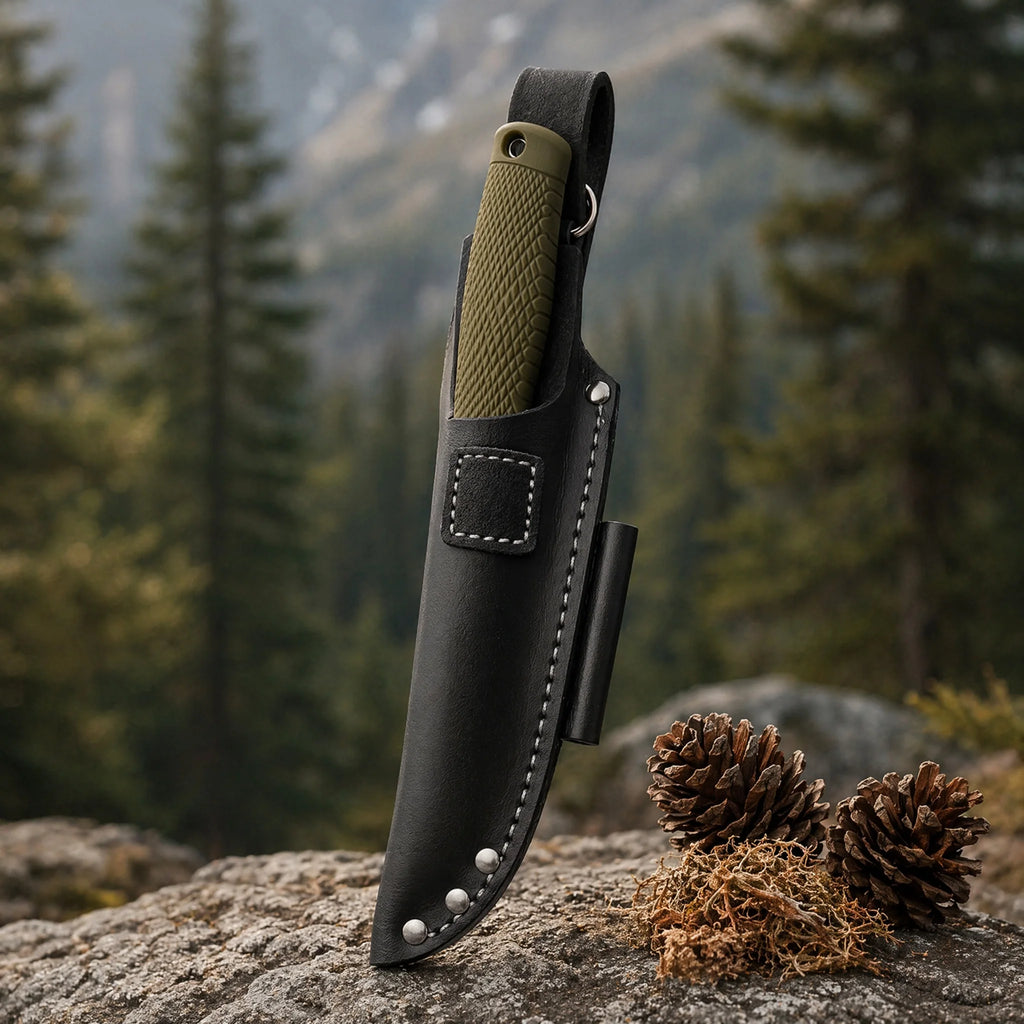 HUANGFU Multifunctional Outdoor Knife – Camping, Hiking & DIY Outdoor Multi Knife Qst