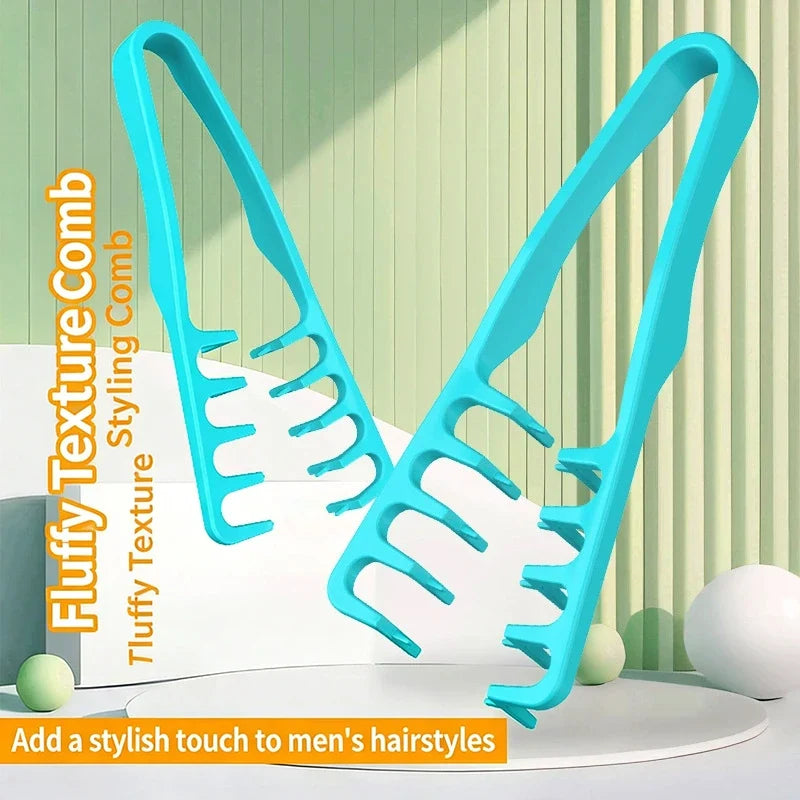 Fluffy Texture Comb for Bangs & Volume Styling – Women & Men Hair Styling Comb Qme