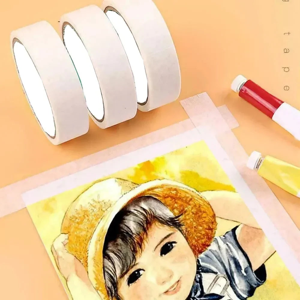 20M Masking Tape for Painting, Decorating & Crafts – 4 Widths Masking Tape Qme