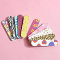 Double-Sided Mini Nail File – Manicure & Pedicure Tool | Qme Nail File Qme 10pcs