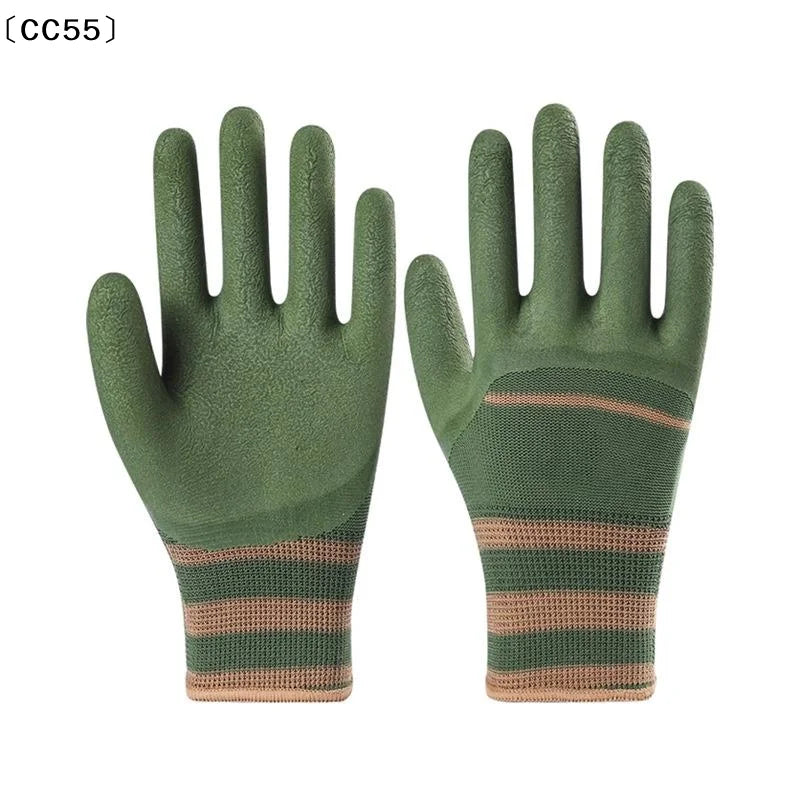 Thorn-Proof Gardening Gloves – Waterproof Rubber, 4 or 8 Pairs Gardening Gloves Qst